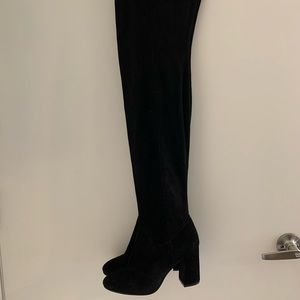 Seychelles Over the Knee Suede Boots - Size 8